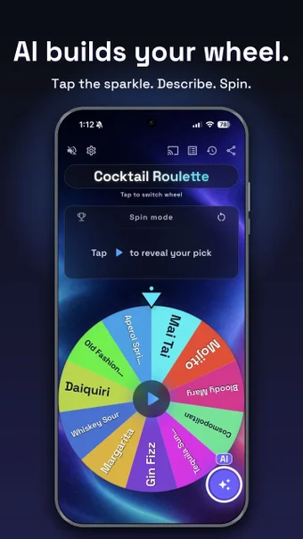 Image 0 for SpinPick AI: Decision Whe…
