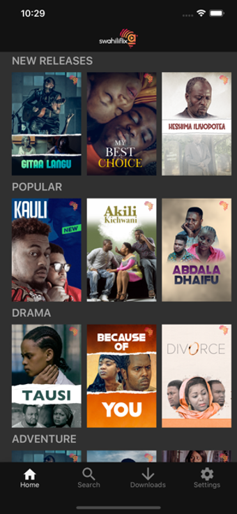 Image 0 for Swahiliflix