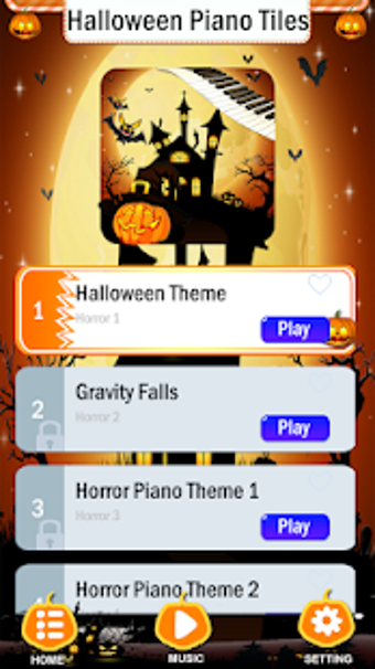 Image 0 for Halloween Piano Tiles