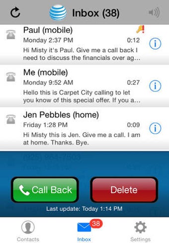 Image 0 for AT&T Voicemail Viewer (Wo…