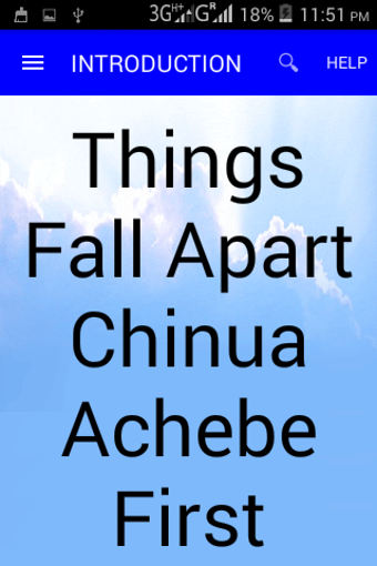 Imagen 3 para Things Fall Apart