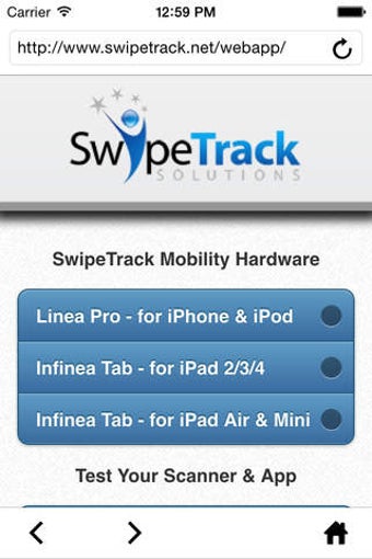 Image 0 for SwipeTrack Browser