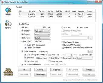 Imagen 0 para VSuite Ramdisk Server Edi…