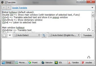 Imagen 0 para QTranslate Portable