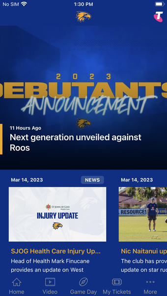 Imagen 0 para West Coast Eagles Officia…