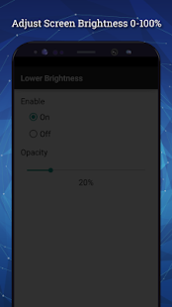 Image 0 for Lower Brightness Screen F…