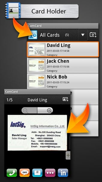 Image 2 for CamCard Lite - Business C…