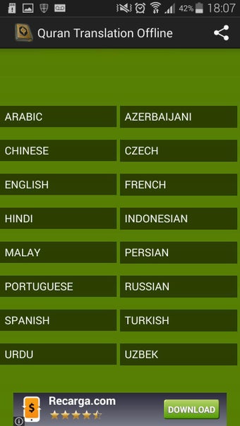 Imagen 1 para Quran Translation Offine