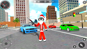Image 0 for Santa Claus Stickman - Ro…