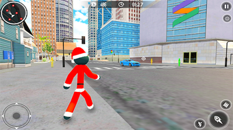 Image 1 for Santa Claus Stickman - Ro…