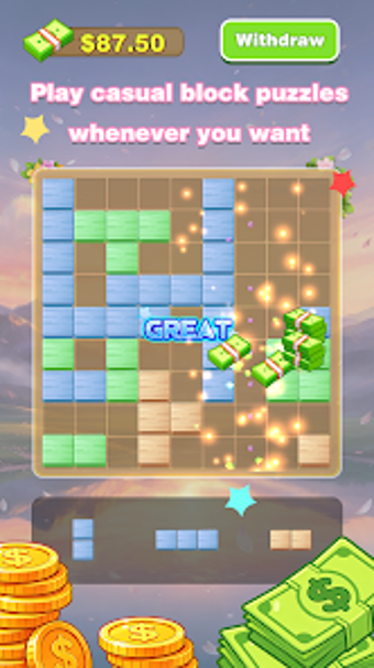 Image 0 for FlowerBlockPuzzle: LuckyW…