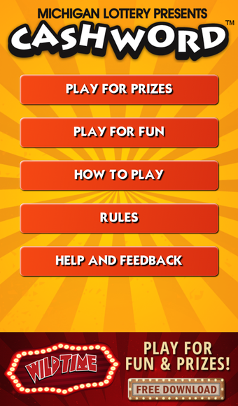 Image 2 for Cashword by Michigan Lott…