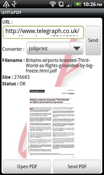 Imagen 1 para UrlToPDF