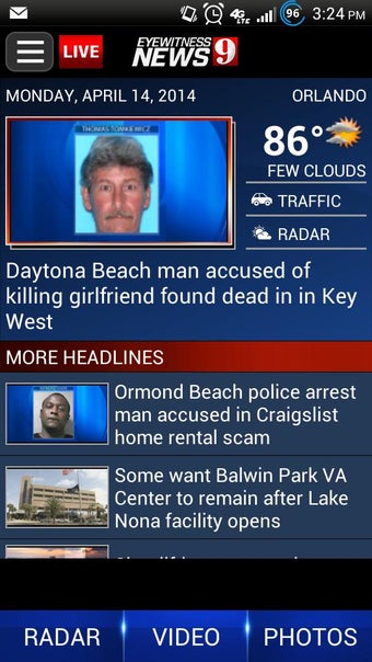 Imagen 2 para WFTV Channel 9 Eyewitness…
