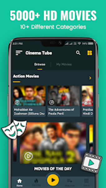 Imagen 3 para Cinema Tube - 5000+ HD Po…