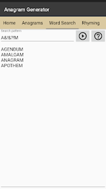 Imagen 0 para Anagram Generator