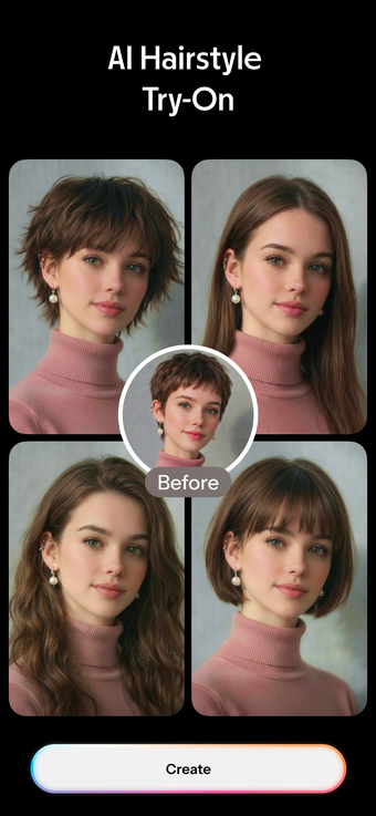 Imagen 0 para Hairify - AI Hairstyle Tr…
