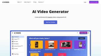 Imagen 0 para Video Generator by Vidds