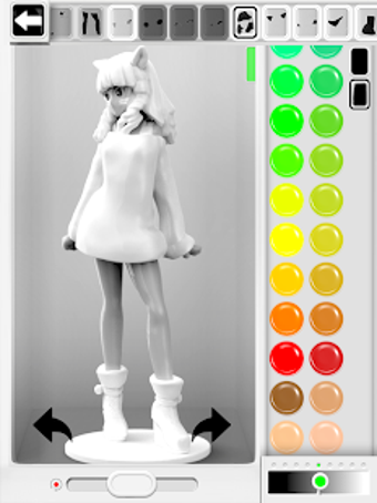 ColorMinis Printables: 3D Color Anime Figure Shop Screen Records 3