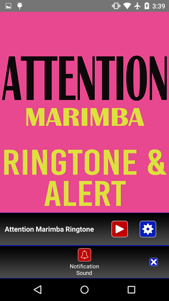 Imagen 0 para Attention Marimba Rington…