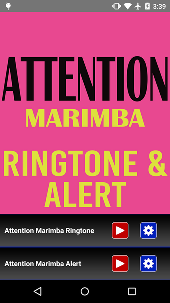 Imagen 1 para Attention Marimba Rington…