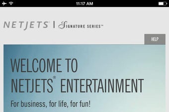 Image 0 for NetJets IFE