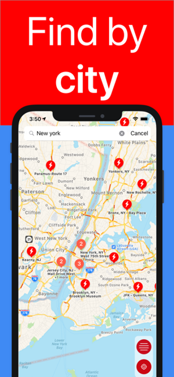 Image 3 for Supercharger map for Tesl…