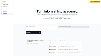Imagen 0 para Writefull Academizer