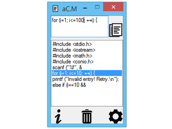 Image 1 for aClipboard Manager