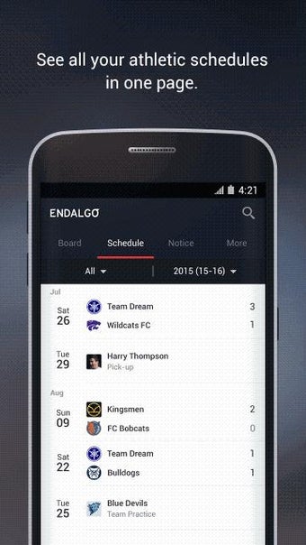 Image 2 for ENDALGO - Sports Social M…