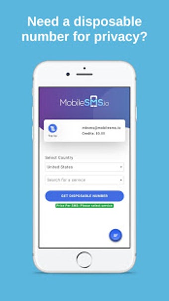 Image 1 for MobileSMS.io Receive SMS …