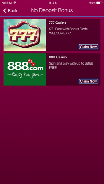 Image 0 for Casino Real Money Promoti…