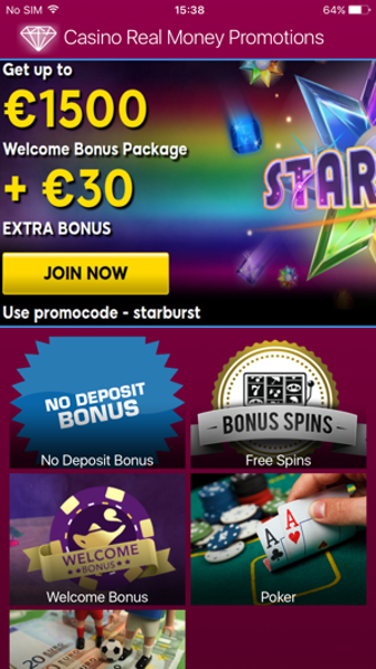 Image 1 for Casino Real Money Promoti…
