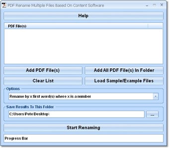 Imagen 0 para PDF Rename Multiple Files…