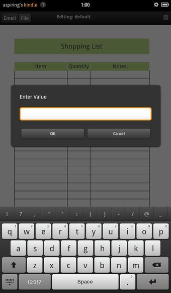 Image 2 for Shopping Lists