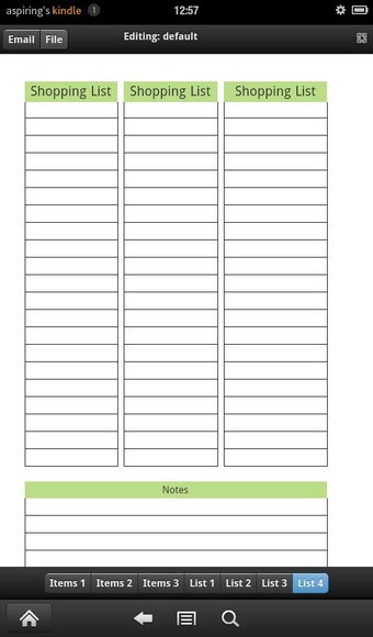 Image 3 for Shopping Lists