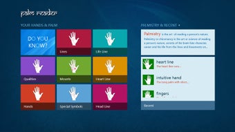 Imagen 0 para PalmReader for Windows 8