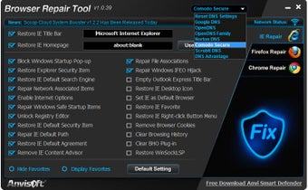Image 1 for Browser Repair Tool