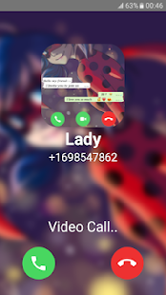 Imagen 0 para Fake Call Video from : La…