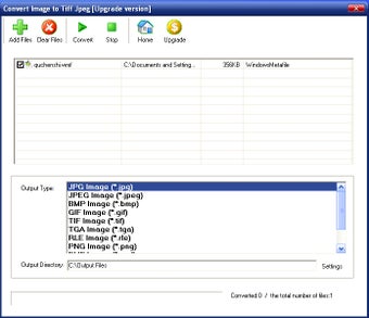 Image 0 for Convert Image to TIFF JPE…