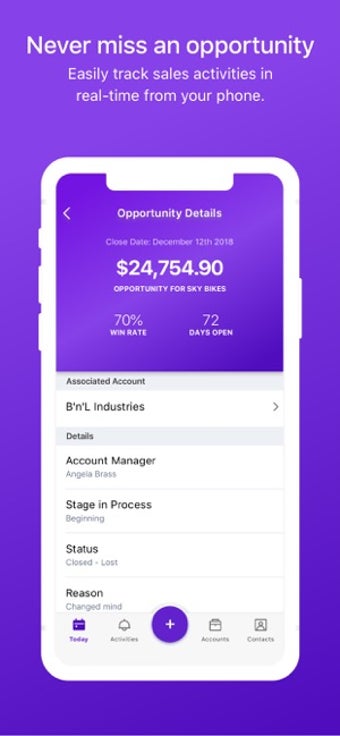 Image 0 for Infor CloudSuite CRM Mobi…
