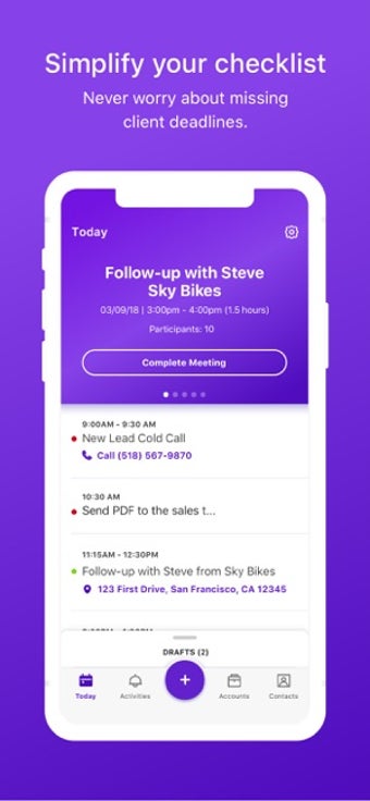Image 3 for Infor CloudSuite CRM Mobi…