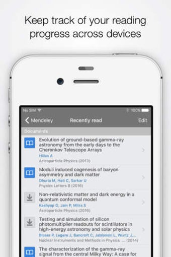 Image 0 for Mendeley (PDF Reader)
