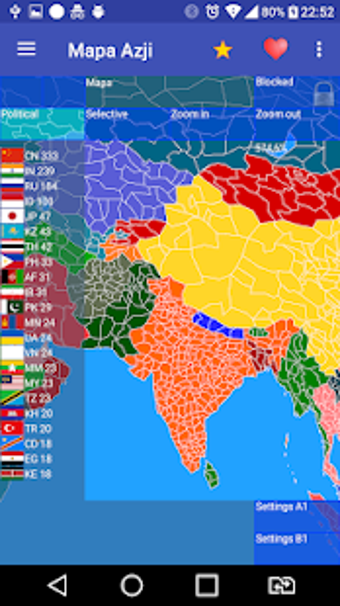 Image 3 for Asia Map
