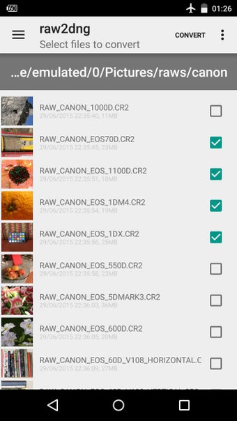 Image 1 for raw2dng