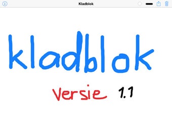 Image 0 for Kladblok voor iPad