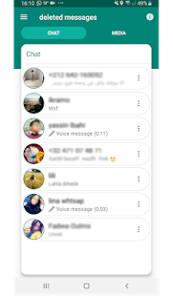 Image 1 for Deleted Messages Restore