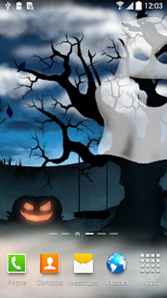 Imagen 1 para Halloween Night Live Wall…