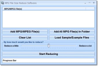 Image 0 for MPG File Size Reduce Soft…