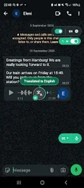 Imagen 0 para ChatTune: WhatsApp Transl…